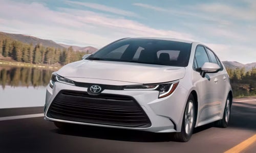 Exterior View Of The 2023 Toyota Corolla At Simi Valley Toyota
